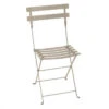 Chaise De Jardin Pliante FERMOB Bistro Métal - Muscade -Jardin Mobilier Magasin 010114 chaise jardin pliante fermob bistro metal muscade
