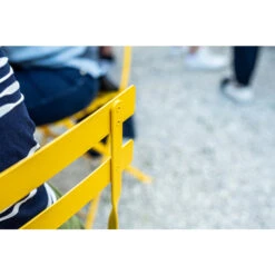 Chaise De Jardin Pliante FERMOB Bistro Métal - Miel -Jardin Mobilier Magasin 010173 chaise de jardin pliante fermob bistro metal miel structure