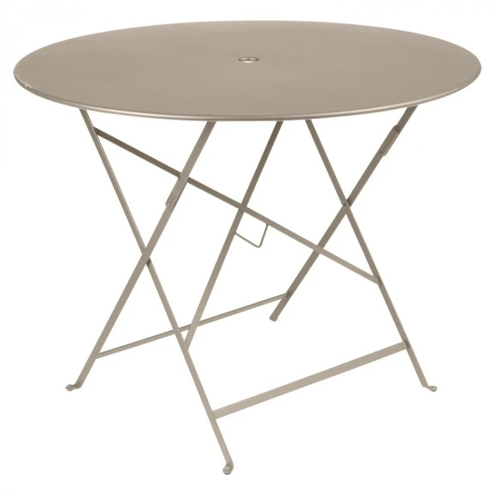 Table De Jardin 4 Personnes FERMOB Bistro Ø 96 Cm - Muscade 3 Table De Jardin 4 Personnes FERMOB Bistro Ø 96 Cm - Muscade
