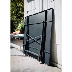 Table De Jardin 8 Personnes FERMOB Cargo 128 X 128 Cm - Carbone -Jardin Mobilier Magasin 024147 table jardin fermob cargo 128 cm carbone ambiance