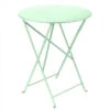 Table De Jardin 2 Personnes FERMOB Bistro Ø 60 Cm - Vert Opaline -Jardin Mobilier Magasin 024583 table jardin fermob bistro 60 vert opaline