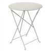 Table De Jardin 2 Personnes FERMOB Bistro Ø 60 Cm - Gris Argile -Jardin Mobilier Magasin 0245a5 table jardin fermob bistro 60 gris argile