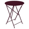 Table De Jardin 2 Personnes FERMOB Bistro Ø 60 Cm - Cerise Noire -Jardin Mobilier Magasin 0245b9 table jardin fermob bistro 60cm cerise noire