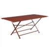 Table De Jardin 10 Personnes FERMOB Cargo 190 X 90 Cm - Ocre Rouge 2 Table De Jardin 10 Personnes FERMOB Cargo 190 X 90 Cm - Ocre Rouge -Jardin Mobilier Magasin 024720 table jardin fermob cargo 190 90 cm ocre rouge