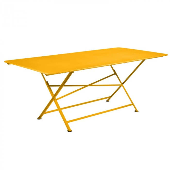 Table De Jardin 10 Personnes FERMOB Cargo 190 X 90 Cm - Miel 3 Table De Jardin 10 Personnes FERMOB Cargo 190 X 90 Cm - Miel