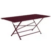 Table De Jardin 10 Personnes FERMOB Cargo 190 X 90 Cm - Cerise Noire
