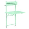 Table De Balcon Pliante FERMOB Bistro - Vert Opaline -Jardin Mobilier Magasin 027083 table jardin fixer fermob bistro balcon vert opaline