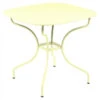 Table De Jardin 4 Personnes FERMOB Opéra + 82 X 82 Cm - Citron Givré -Jardin Mobilier Magasin 0946a6 table jardin fermob opera 82 82 cm citron givre