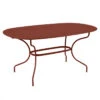 Table De Jardin Ovale 6 Personnes FERMOB Opéra + 160 X 90 Cm - Ocre Rouge 1 Table De Jardin Ovale 6 Personnes FERMOB Opéra + 160 X 90 Cm - Ocre Rouge -Jardin Mobilier Magasin 094720 table jardin ovale fermob opera 160 90 cm ocre rouge