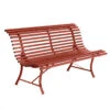 Banc De Jardin FERMOB Louisiane - Ocre Rouge -Jardin Mobilier Magasin 100020 banc jardin fermob louisiane ocre rouge