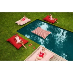 Pouf D'extérieur Fatboy Original Outdoor - Rouge -Jardin Mobilier Magasin 102476 pouf exterieur fatboy original outdoor rouge piscine