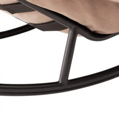 Rocking Chair Fatboy Rock'n'Roll - Noir -Jardin Mobilier Magasin 103161 rocking chair fatboy rocknroll noir structure