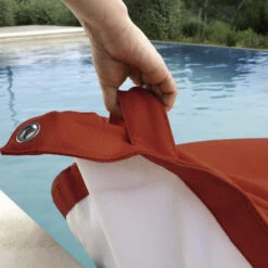 Pouf D'extérieur Fatboy Original Floatzac - Rouge -Jardin Mobilier Magasin 103436 pouf exterieur fatboy original floatzac rouge poignee