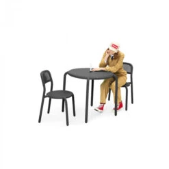 Table De Jardin 2 Personnes Fatboy Toní Bistreau - Anthracite -Jardin Mobilier Magasin 103815 table jardin fatboy toni bistreau anthracite ambiance