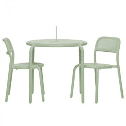 Lot De 2 Chaises De Jardin Fatboy Toní Chair - Vert Brume -Jardin Mobilier Magasin 104087 lot 2 chaises jardin fatboy toni vert brume table