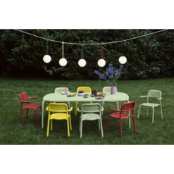 Lot De 2 Fauteuils De Jardin Fatboy Toní Armchair - Vert Brume -Jardin Mobilier Magasin 104097 lot 2 fauteuils jardin fatboy toni vert brume ambiance 3