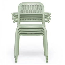 Lot De 2 Fauteuils De Jardin Fatboy Toní Armchair - Vert Brume -Jardin Mobilier Magasin 104097 lot 2 fauteuils jardin fatboy toni vert brume empilable
