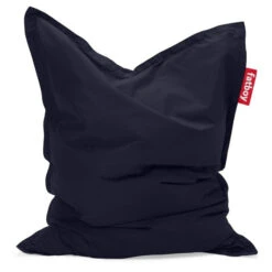 Pack Rocking Chair Rock'n'Roll Gris Clair + Pouf Original Outdoor Océan Fatboy -Jardin Mobilier Magasin 104555 pouf exterieur fatboy original outdoor ocean fonce 2