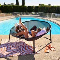 Grand Fauteuil Hamac Fatboy Netorious - Anthracite 17 Grand Fauteuil Hamac Fatboy Netorious - Anthracite -Jardin Mobilier Magasin 105376 grand fauteuil hamac fatboy netorious anthracite ambiance deux