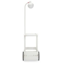 Chariot Desserte Fatboy Jolly Trolley - Gris Clair -Jardin Mobilier Magasin 105834 chariot desserte fatboy jolly trolley gris clair face