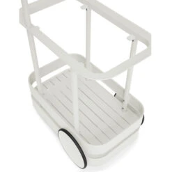 Chariot Desserte Fatboy Jolly Trolley - Gris Clair -Jardin Mobilier Magasin 105834 chariot desserte fatboy jolly trolley gris clair sans tablette