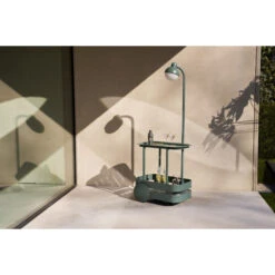 Chariot Desserte Fatboy Jolly Trolley - Dark Sage -Jardin Mobilier Magasin 105835 chariot desserte fatboy jolly trolley dark sage ambiance