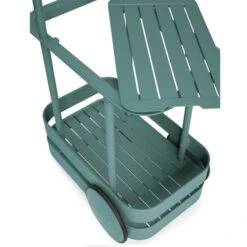 Chariot Desserte Fatboy Jolly Trolley - Dark Sage -Jardin Mobilier Magasin 105835 chariot desserte fatboy jolly trolley dark sage retrait tablette