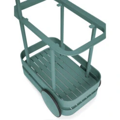 Chariot Desserte Fatboy Jolly Trolley - Dark Sage -Jardin Mobilier Magasin 105835 chariot desserte fatboy jolly trolley dark sage sans tablette