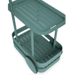 Chariot Desserte Fatboy Jolly Trolley - Dark Sage -Jardin Mobilier Magasin 105835 chariot desserte fatboy jolly trolley dark sage tablette