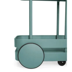 Chariot Desserte Fatboy Jolly Trolley - Dark Sage -Jardin Mobilier Magasin 105835 chariot desserte fatboy jolly trolley dark sage zoom roue