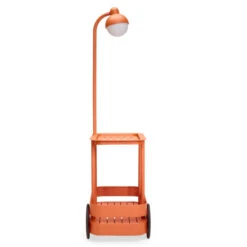 Chariot Desserte Fatboy Jolly Trolley - Tangerine -Jardin Mobilier Magasin 105836 chariot desserte fatboy jolly trolley tangerine face