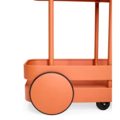 Chariot Desserte Fatboy Jolly Trolley - Tangerine -Jardin Mobilier Magasin 105836 chariot desserte fatboy jolly trolley tangerine zoom roue