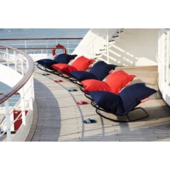 Pack Rocking Chair Rock'n'Roll Noir + Pouf Original Outdoor Rouge Fatboy -Jardin Mobilier Magasin 11 fatboy rocknroll original outdoor moodpicture ss rotterdam min