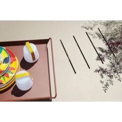 Plateau Alto FERMOB 53 X 38,5 Cm - Ocre Rouge -Jardin Mobilier Magasin 317020 plateau alto fermob 53 38 cm ocre rouge ambiance 4