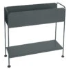 Étagère Cache-pot FERMOB Picolino - Gris Orage -Jardin Mobilier Magasin 324926 etagere cache pot fermob picolino gris orage