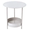 Guéridon De Jardin FERMOB Salsa - Blanc Coton 1 Guéridon De Jardin FERMOB Salsa - Blanc Coton -Jardin Mobilier Magasin 327001 table basse gueridon fermob salsa blanc coton 2