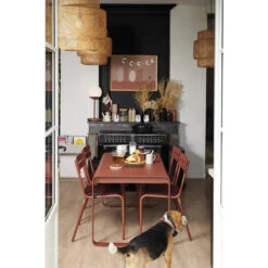 Lot De 3 Lampes Nomades FERMOB Balad H 12 Cm - Ocre Rouge -Jardin Mobilier Magasin 360220 lot 3 lampes nomades fermob balad 12cm ocre rouge ambiance 4