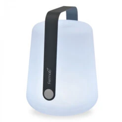 Lampe Nomade FERMOB Balad H 38 Cm - Gris Orage