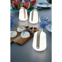 Lot De 3 Lampes Nomades Fermob Balad H 12 Cm Bamboo -Jardin Mobilier Magasin 365100 lot 3 lampes nomades fermob balad h 12 bamboo ambiance