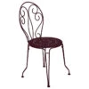 Chaise De Jardin Empilable FERMOB Montmartre - Cerise Noire