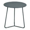 Table D'appoint FERMOB Cocotte - Gris Orage -Jardin Mobilier Magasin 470326 table appoint fermob cocotte gris orage