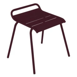 Tabouret De Jardin Empilable FERMOB Monceau - Cerise Noire