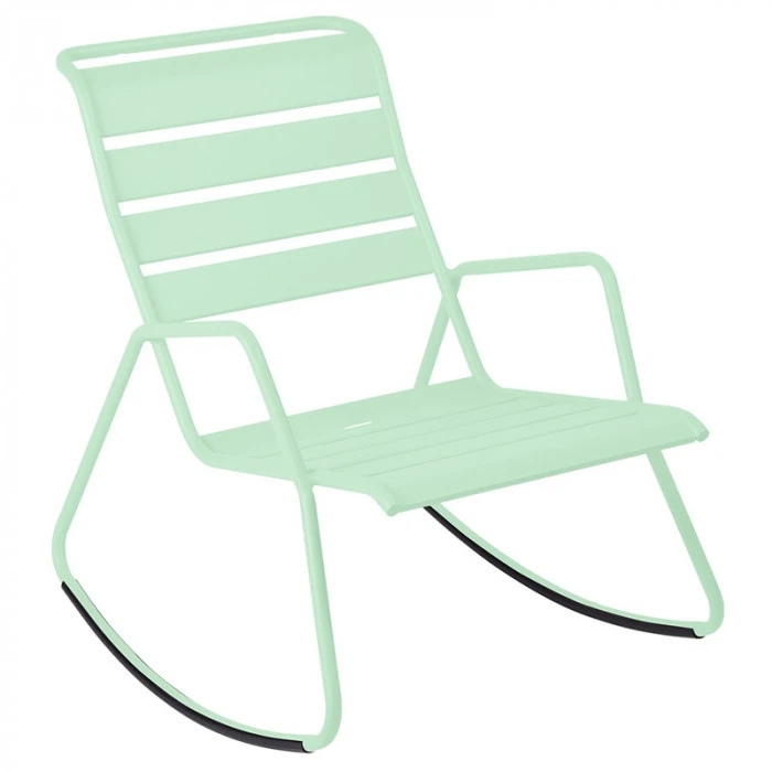 Rocking Chair FERMOB Monceau - Vert Opaline 3 Rocking Chair FERMOB Monceau - Vert Opaline