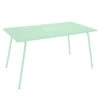 Table De Jardin 6 Personnes FERMOB Monceau 146 X 80 Cm - Vert Opaline -Jardin Mobilier Magasin 483183 table jardin fermob monceau 146 80 cm vert opaline