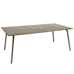 Table De Jardin 8 Personnes FERMOB Monceau 194 X 94 Cm - Muscade