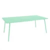 Table De Jardin 8 Personnes FERMOB Monceau 194 X 94 Cm - Vert Opaline -Jardin Mobilier Magasin 483283 table jardin fermob monceau 194 94 cm vert opaline 1