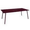 Table De Jardin 8 Personnes FERMOB Monceau 194 X 94 Cm - Cerise Noire -Jardin Mobilier Magasin 4832b9 table jardin fermob monceau 194 94cm cerise noire