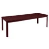 Table De Jardin 10 Personnes Avec 2 Rallonges FERMOB Oléron 155 / 255 X 100 Cm - Cerise Noire -Jardin Mobilier Magasin 5532b9 table jardin 2 rallonges fermob oleron 155 255 100 cerise noire