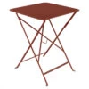 Table De Jardin Pliante 2 Personnes FERMOB Bistro 57 X 57 Cm - Ocre Rouge -Jardin Mobilier Magasin 604220 table jardin pliante fermob bistro 57 57 cm ocre rouge