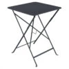 Table De Jardin Pliante 2 Personnes FERMOB Bistro 57 X 57 Cm - Carbone -Jardin Mobilier Magasin 604247 table jardin pliante fermob bistro 57 57 cm carbone